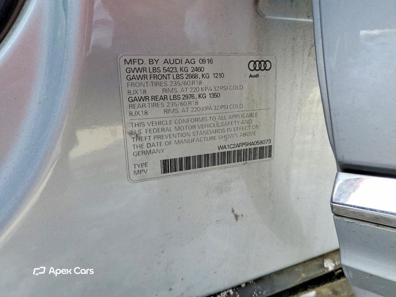 Audi Q5 2017