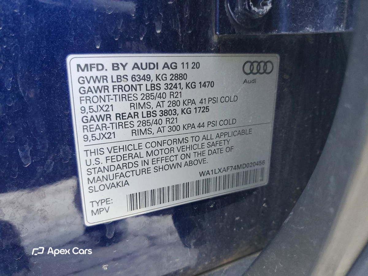 Audi Q7 2021