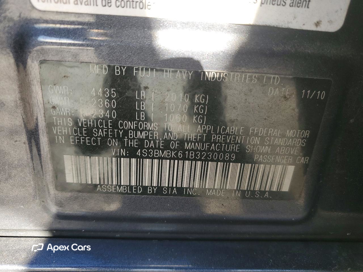 Subaru Legacy 2011