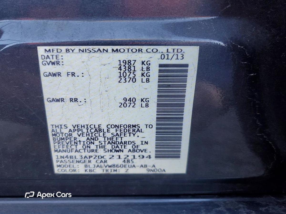 Nissan Altima 2013