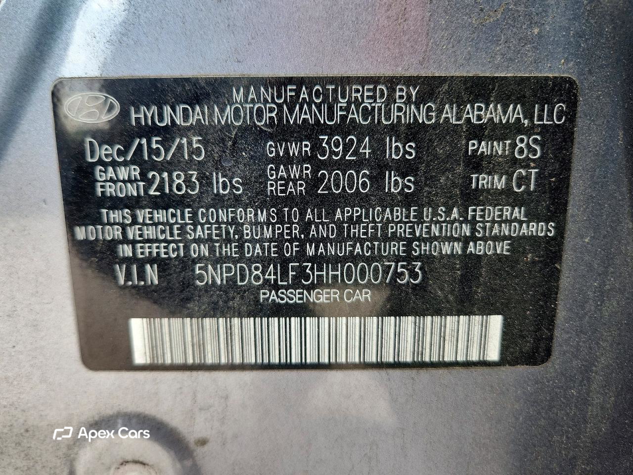 Hyundai Elantra 2017