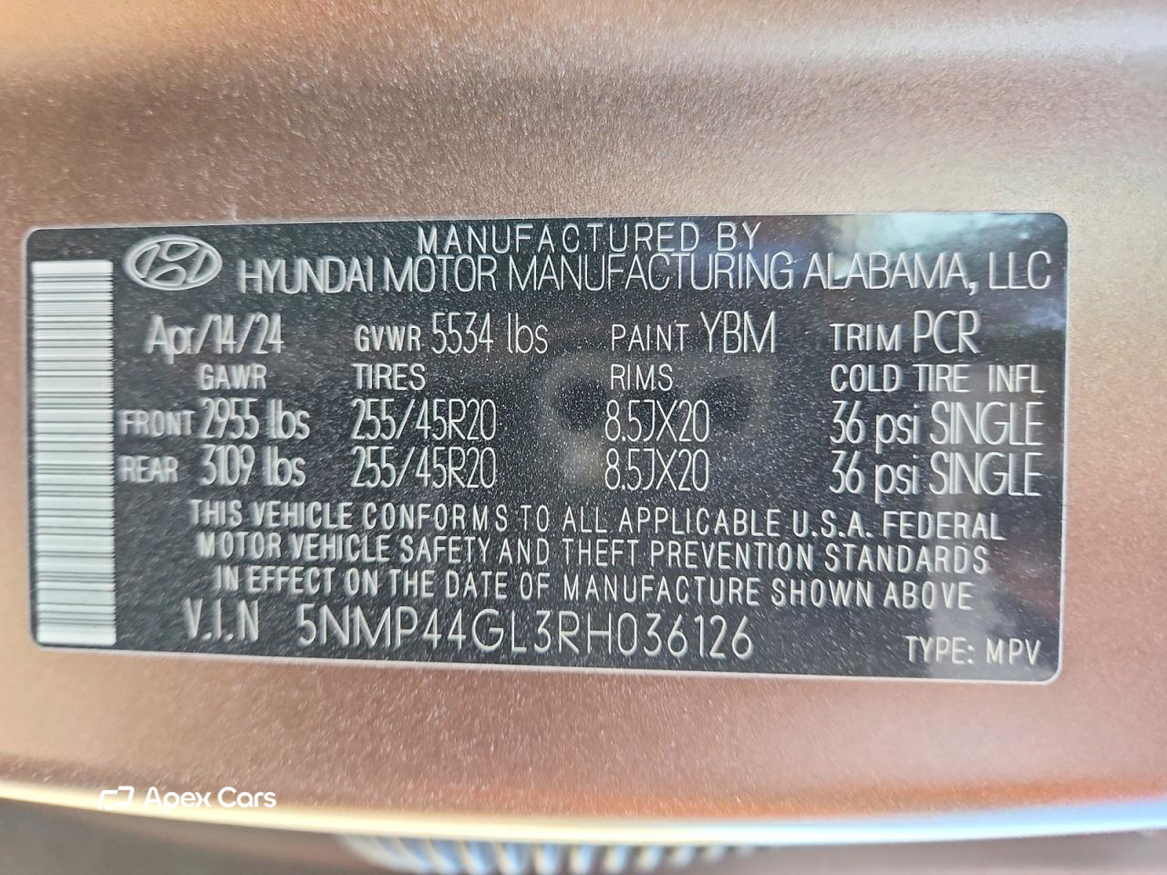 Hyundai Santa Fe 2024