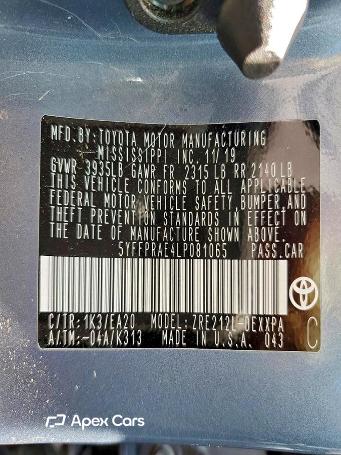 Toyota Corolla 2020
