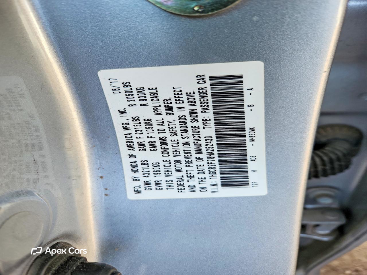 Honda Accord 2017