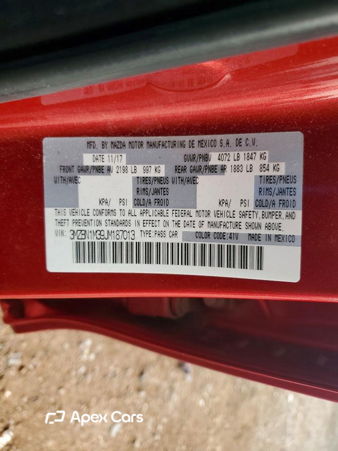 Mazda 3 2018