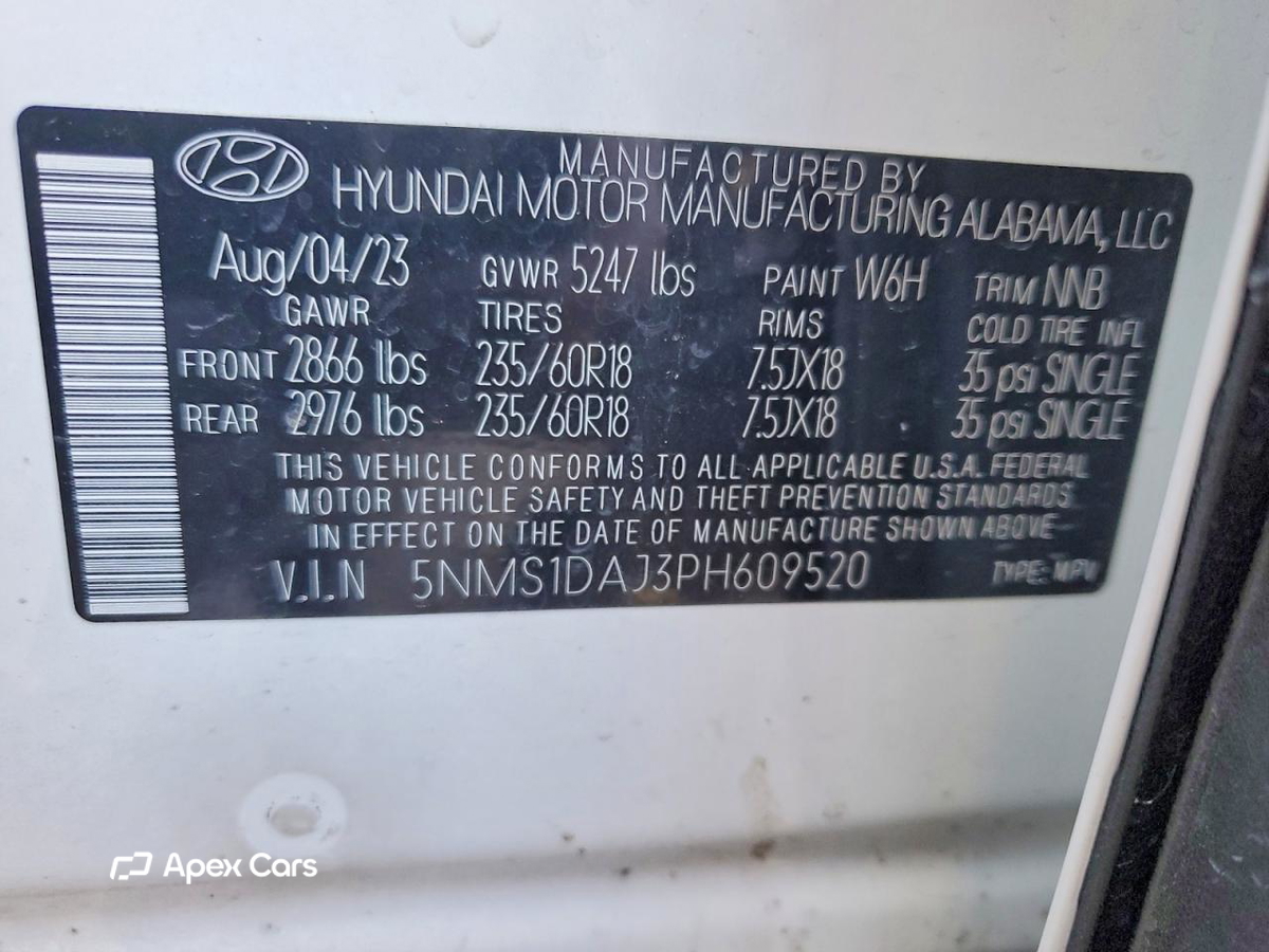 Hyundai Santa Fe 2023