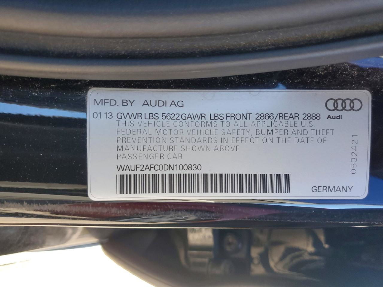 Audi S6 2013