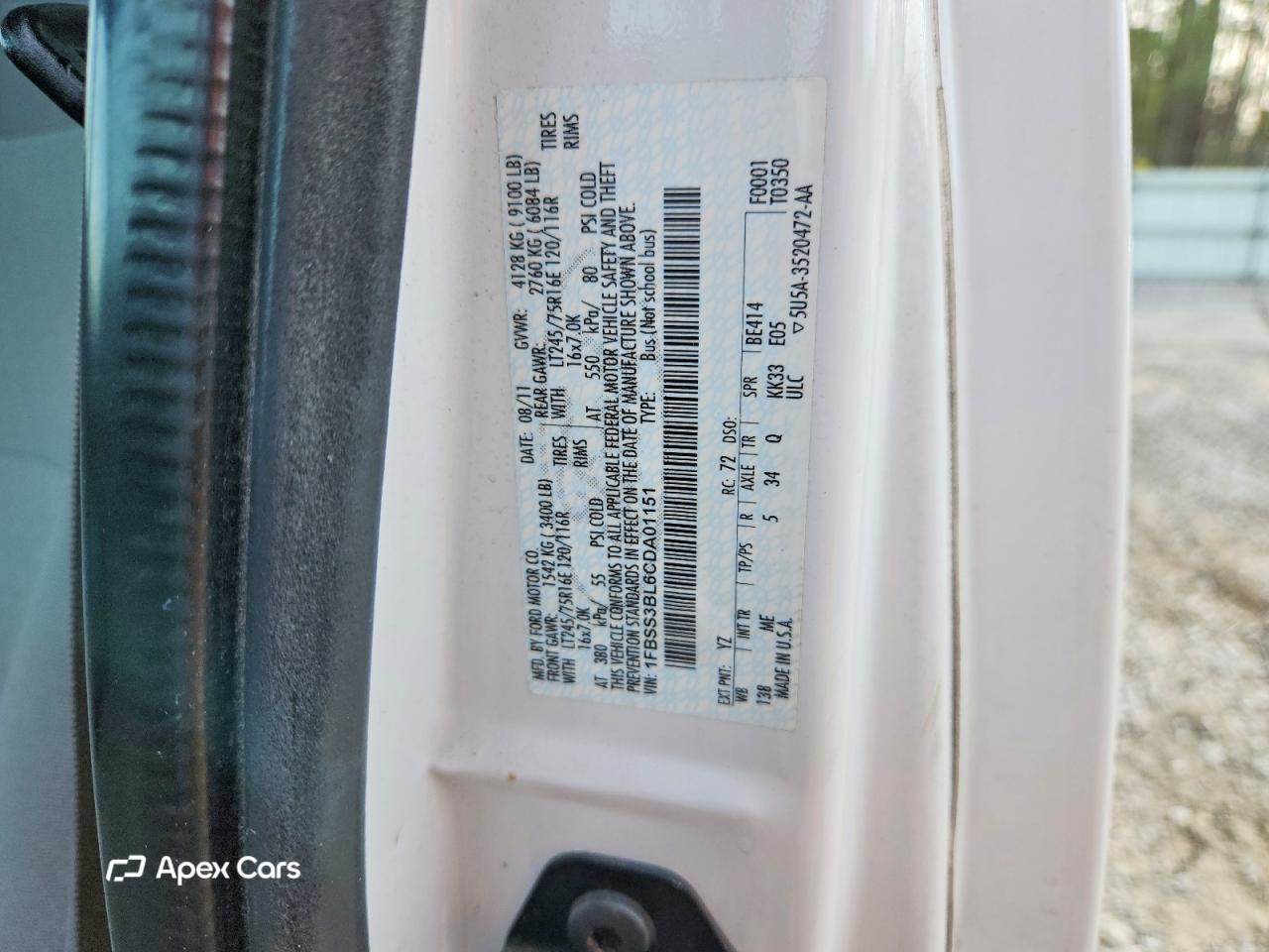 Ford Econoline 2012