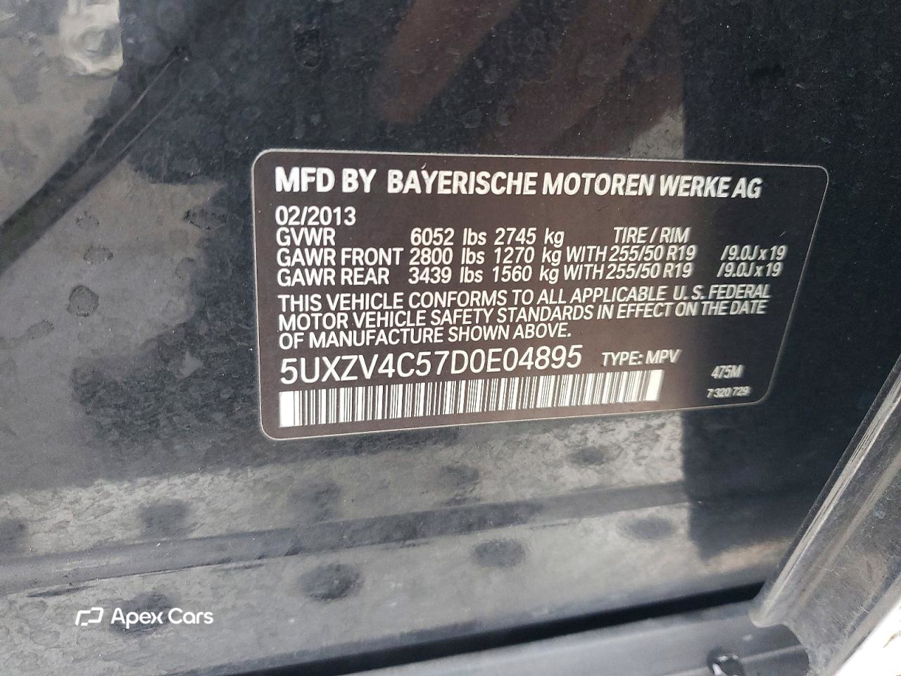 BMW X5 2013
