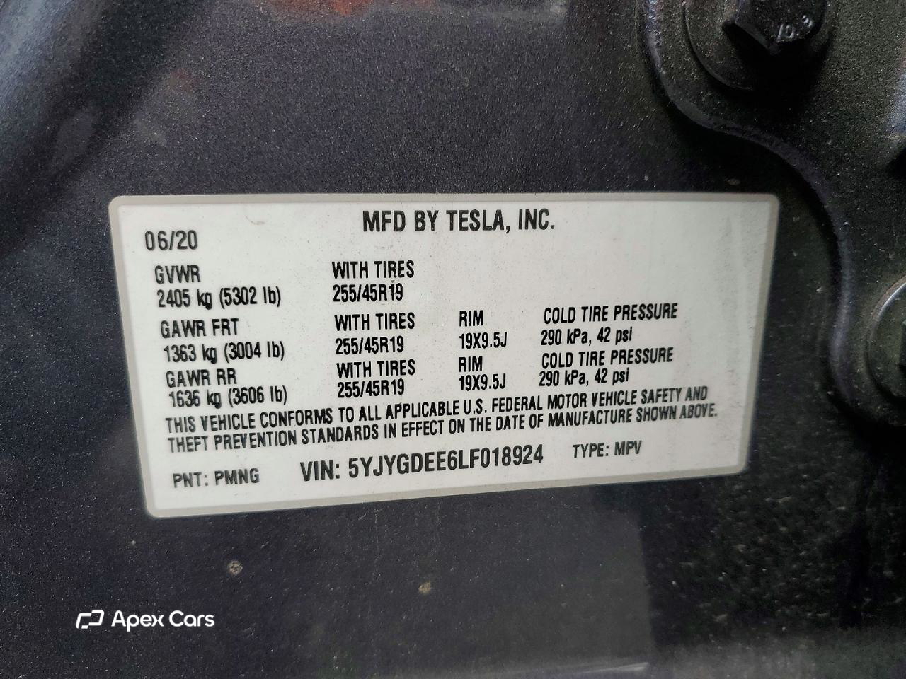 Tesla Model Y 2020