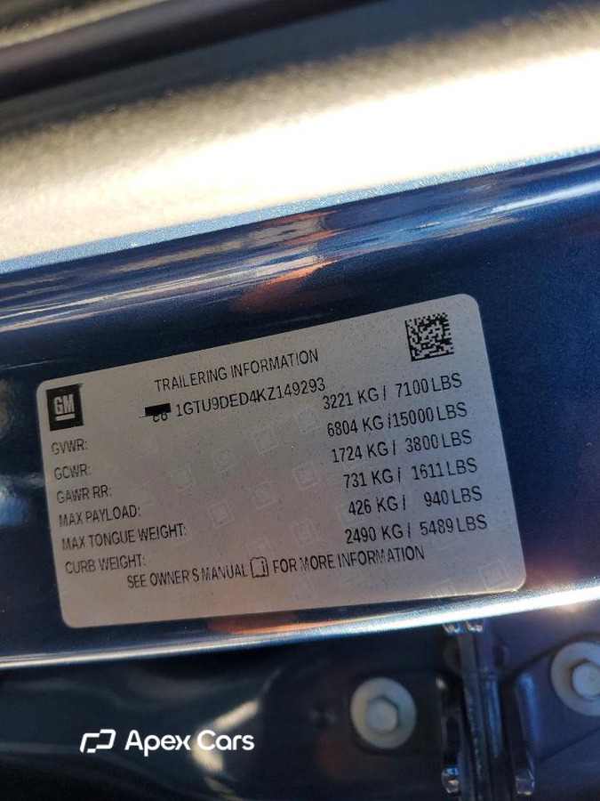 GMC Sierra 2019
