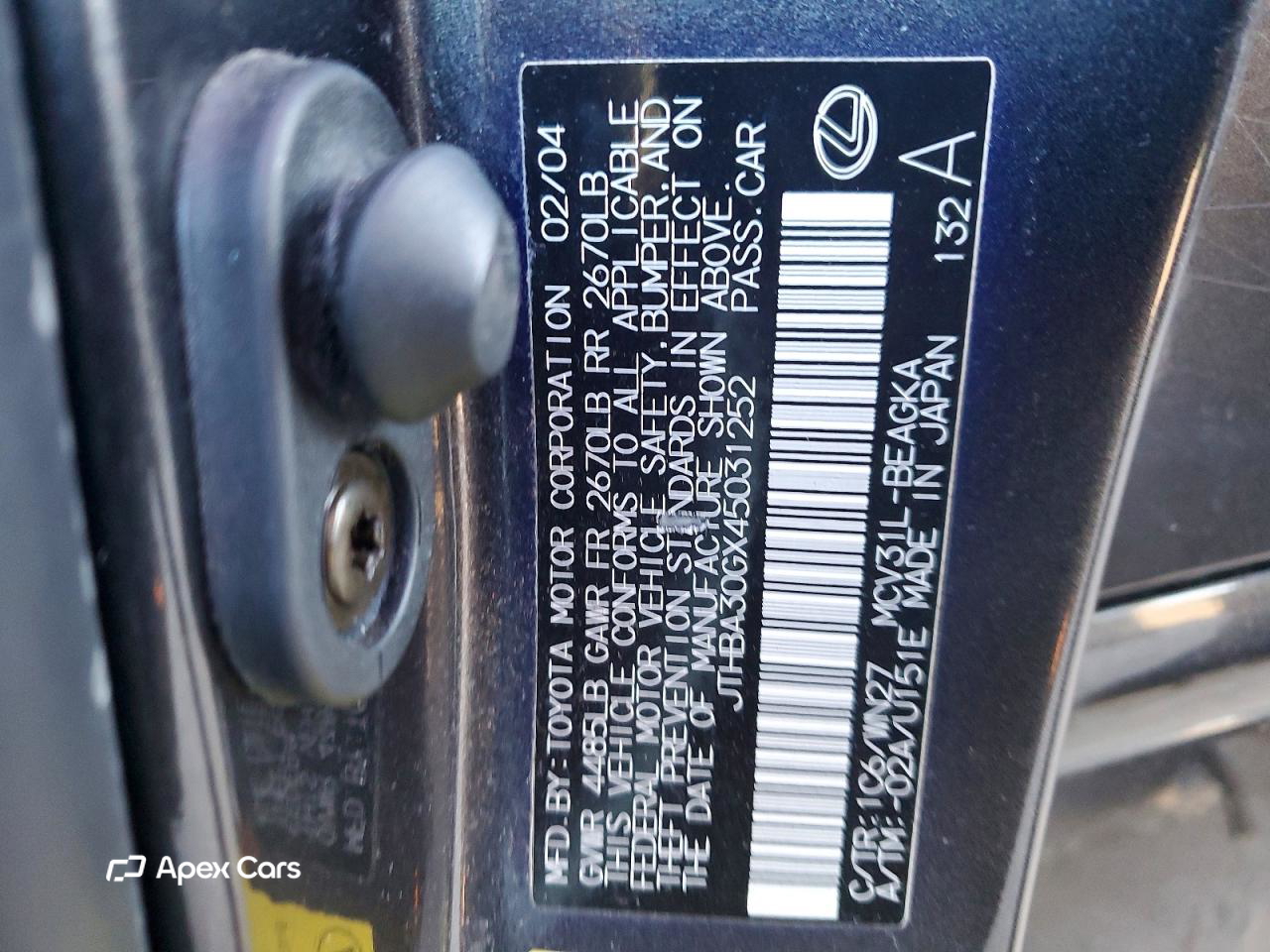 Lexus ES 2004