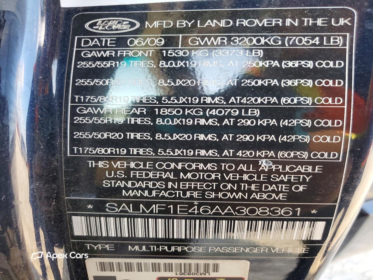 Land Rover Range Rover 2010