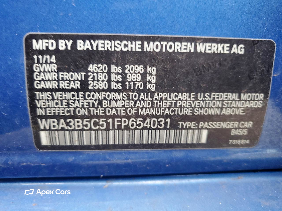BMW Series 3 2015