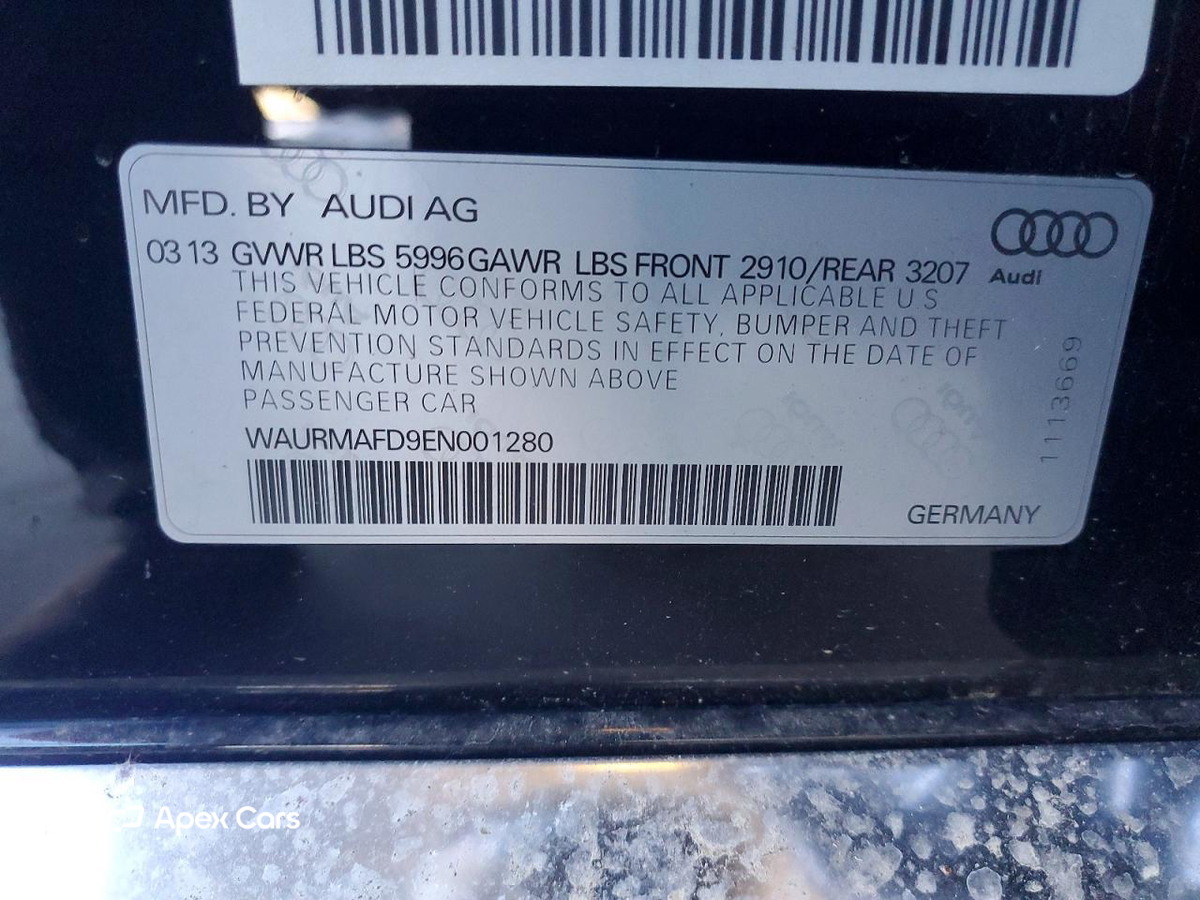 Audi A8 2014