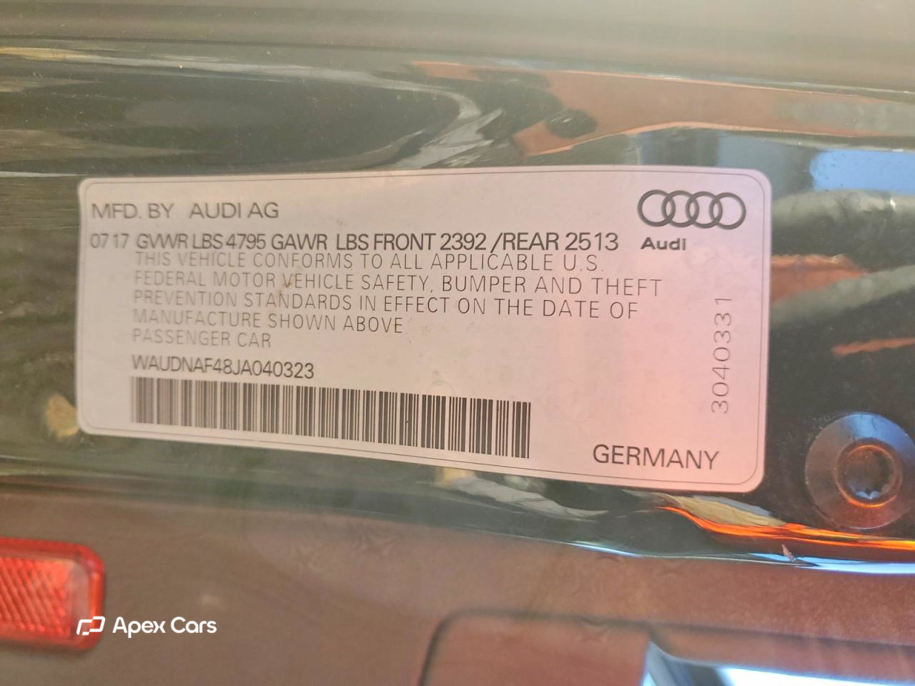 Audi A4 2018