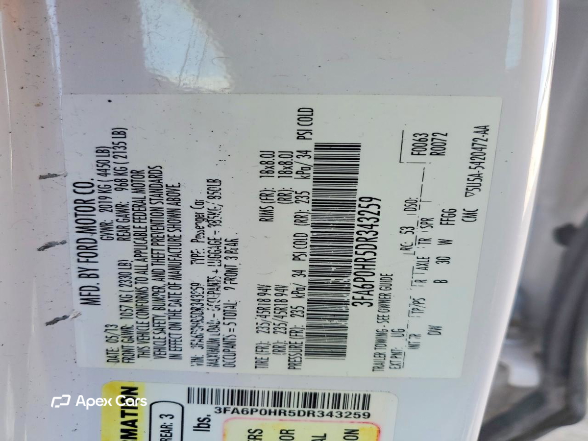 Ford Fusion 2013