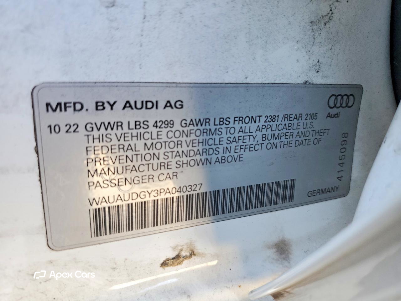 Audi A3 2023