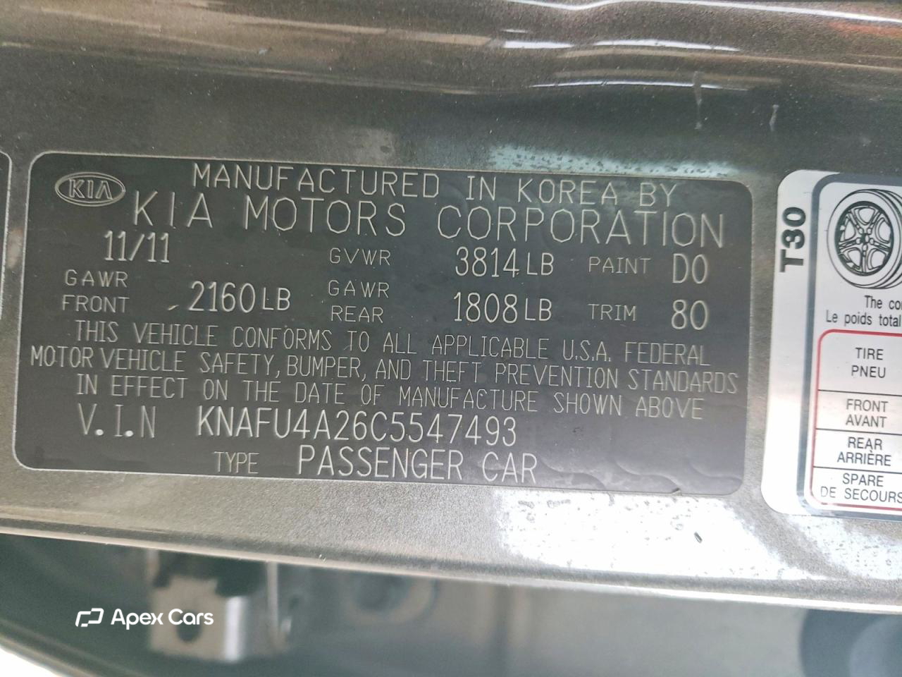 Kia Forte 2012