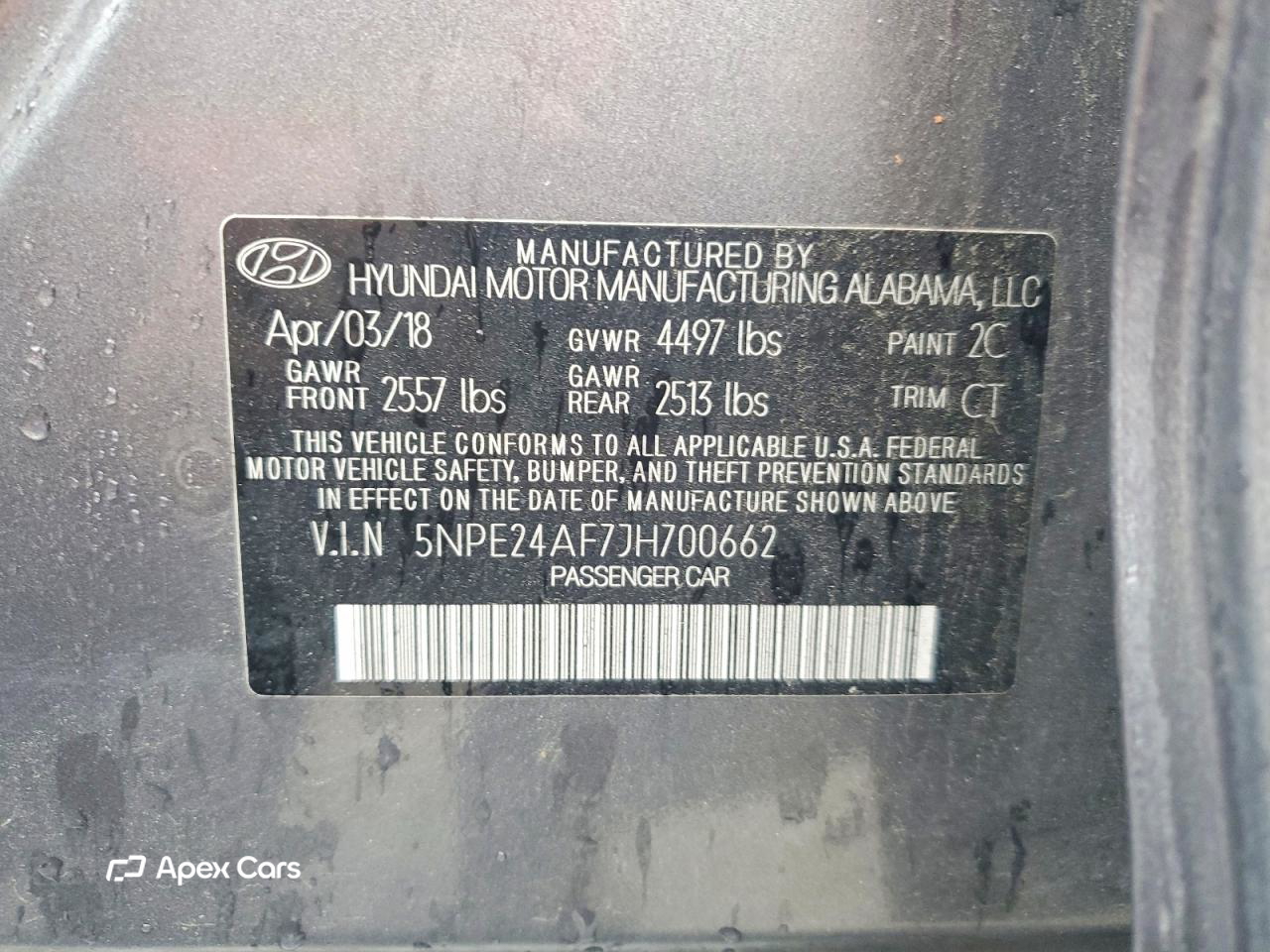 Hyundai Sonata 2018