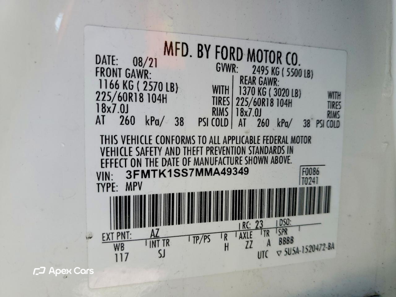 Ford Mustang 2021