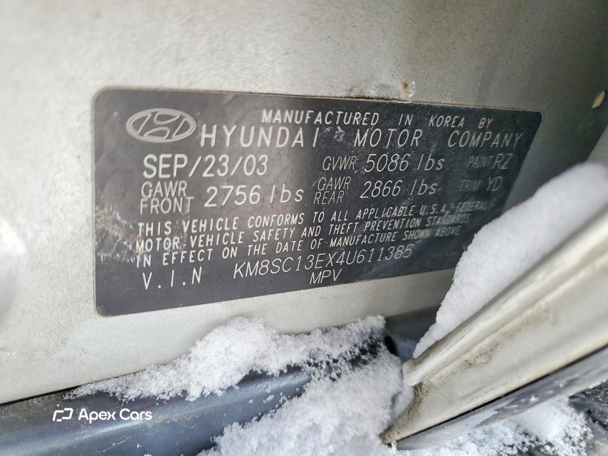 Hyundai Santa Fe 2004