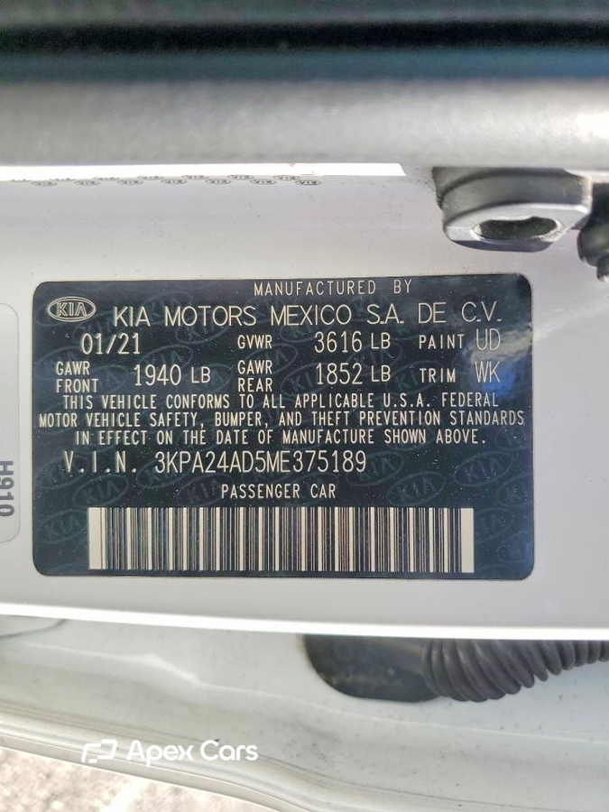 Kia Rio 2021