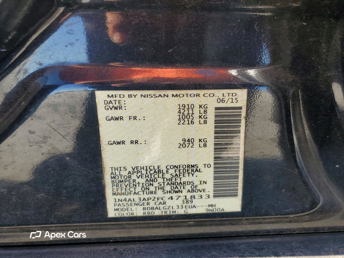 Nissan Altima 2015