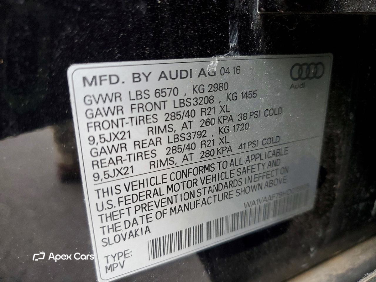 Audi Q7 2017