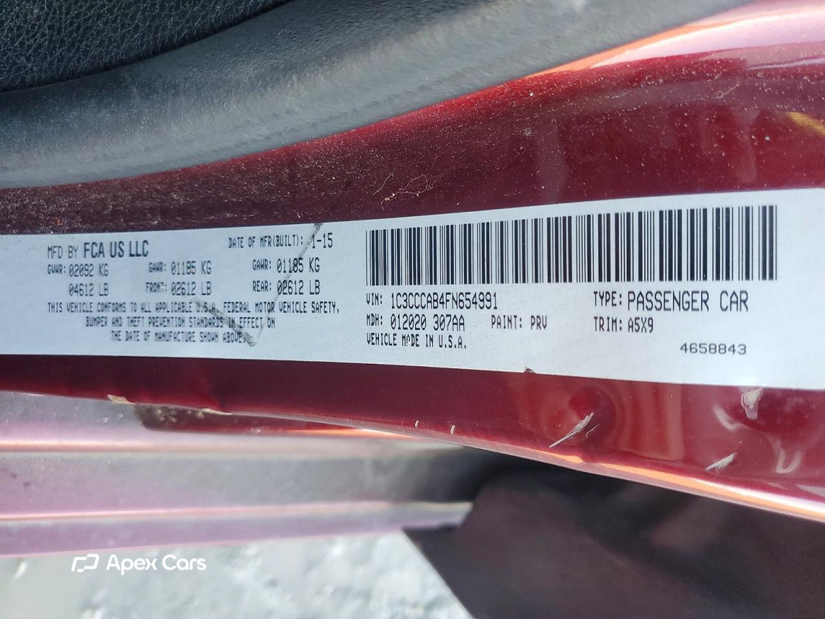 Chrysler 200 2015