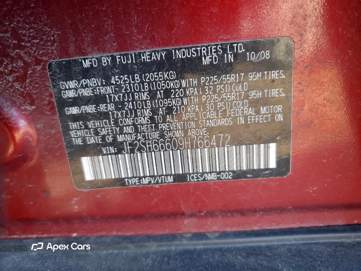Subaru Forester 2009
