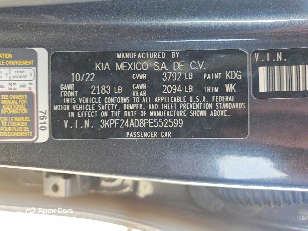 Kia Forte 2023