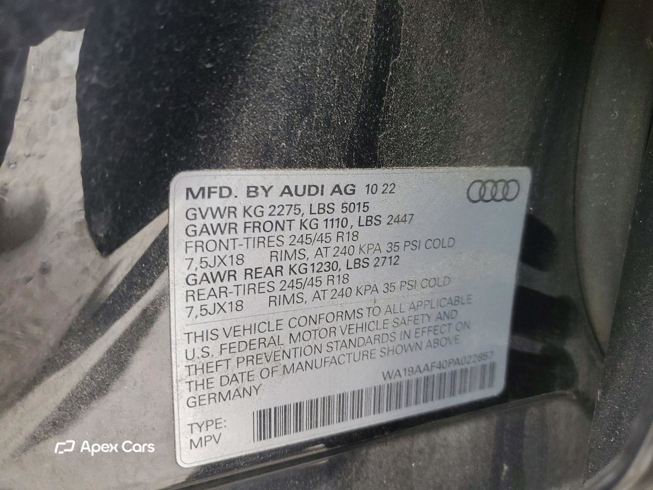 Audi A4 2023