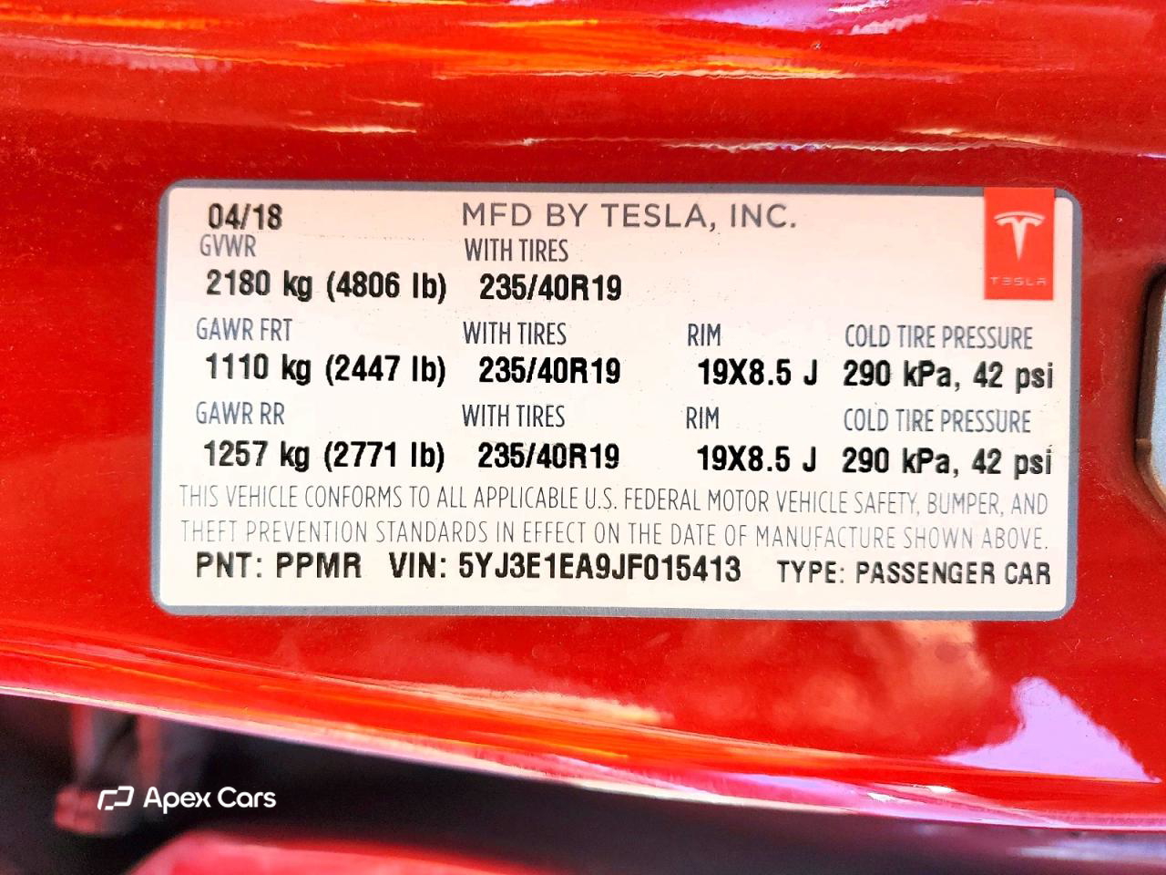 Tesla Model 3 2018