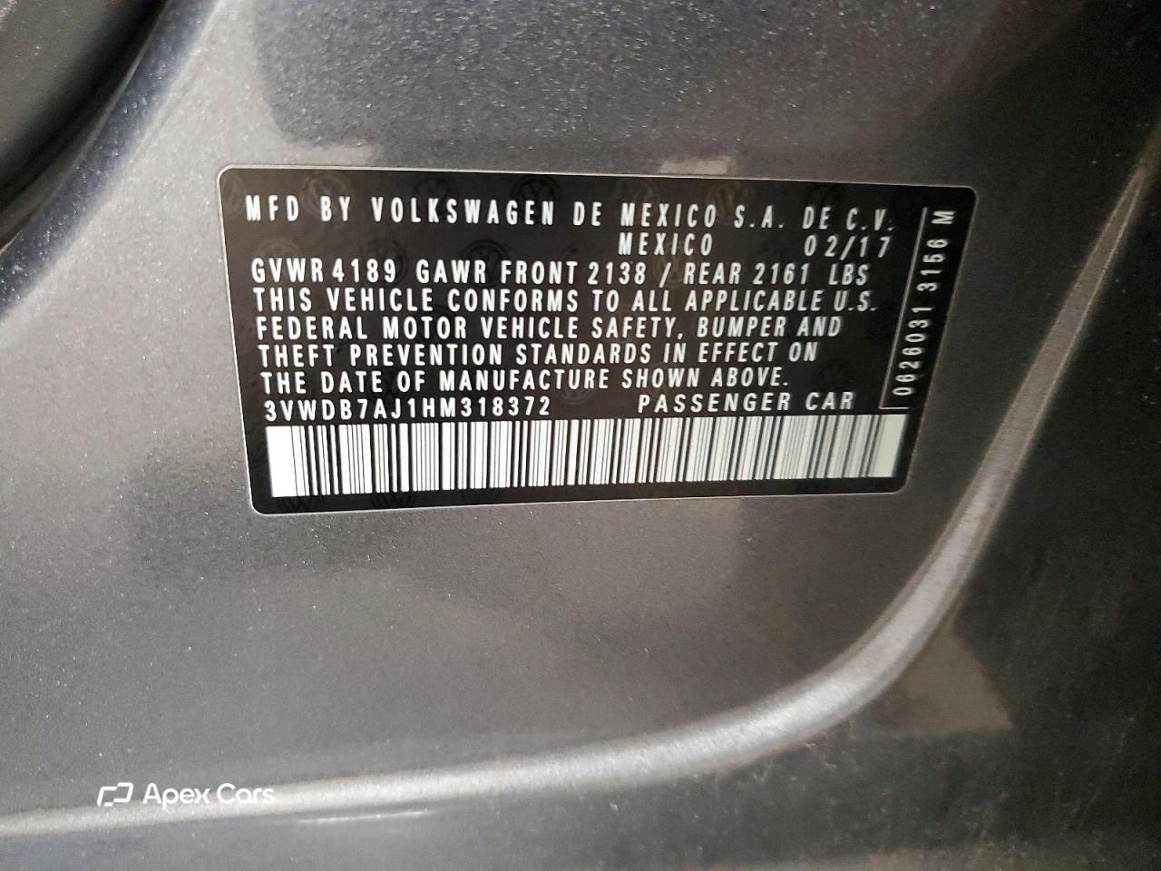 Volkswagen Jetta 2017