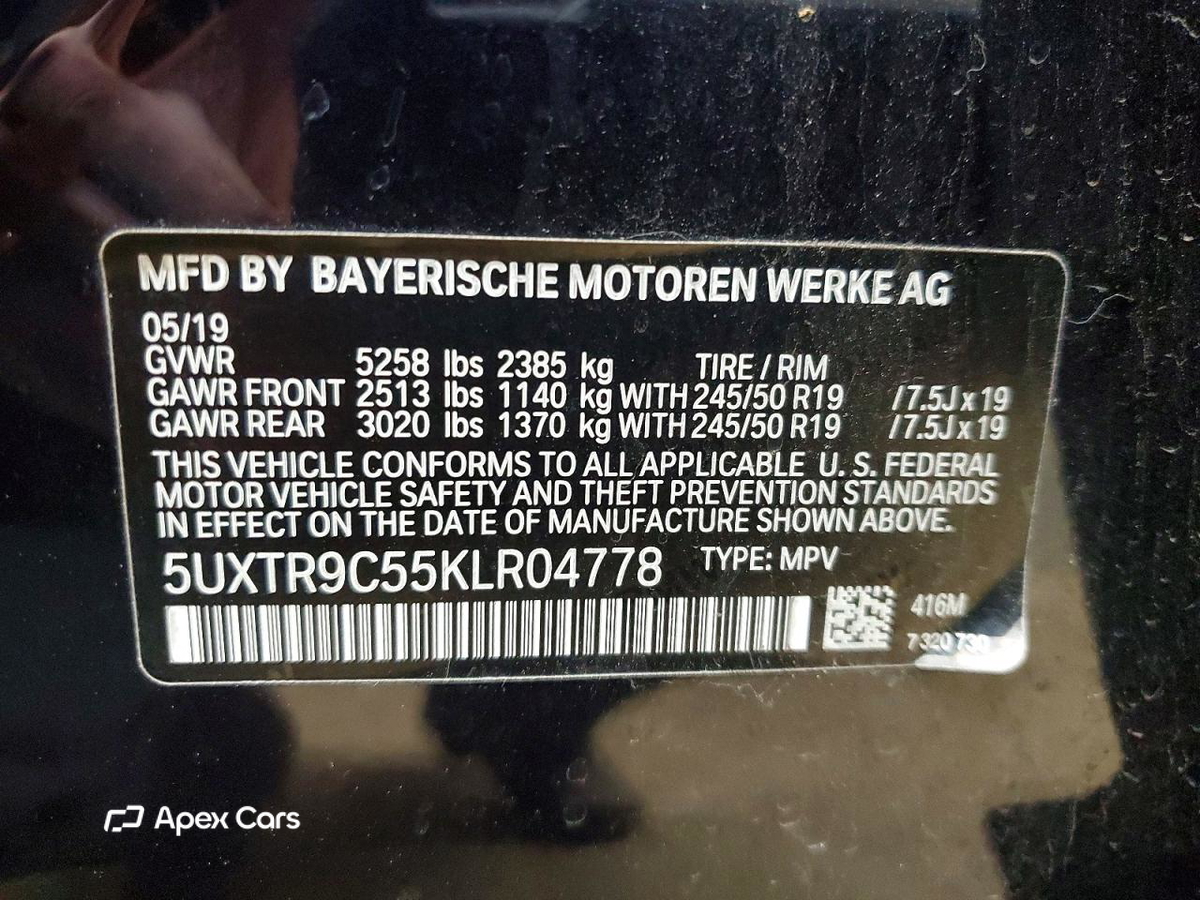 BMW X3 2019