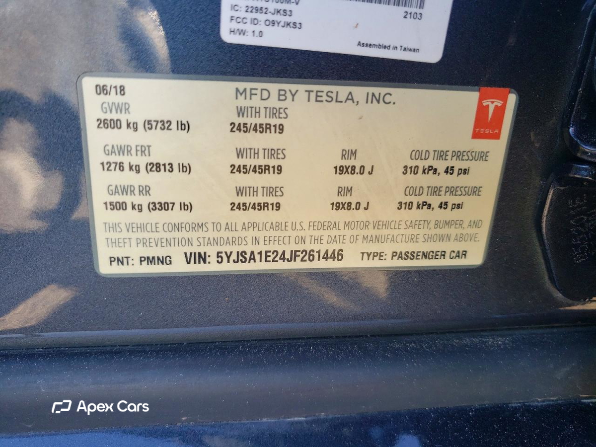 Tesla Model S 2018