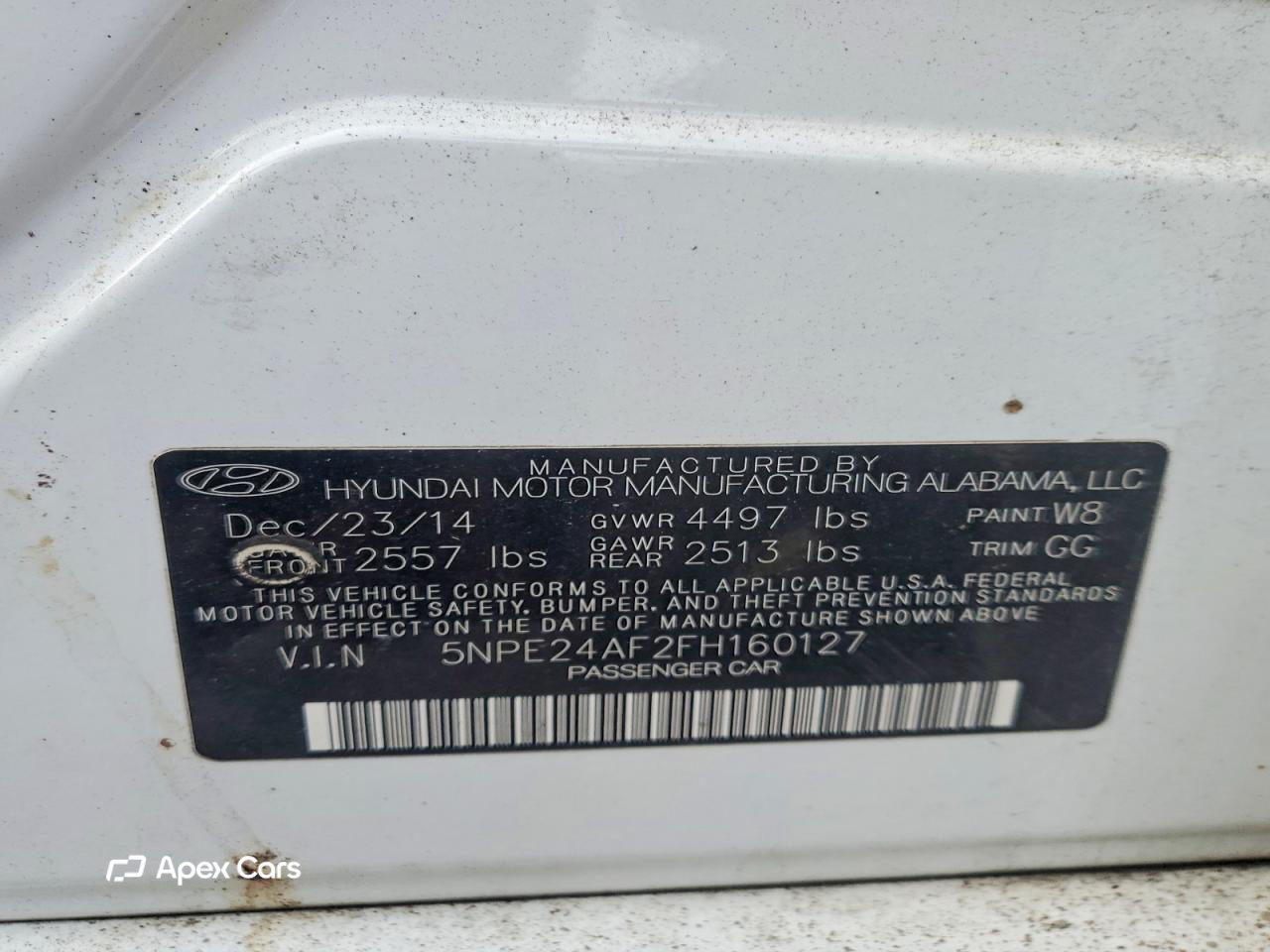 Hyundai Sonata 2015
