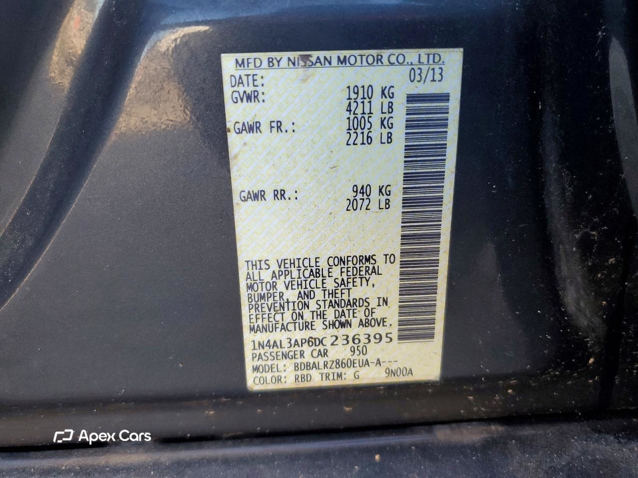 Nissan Altima 2013