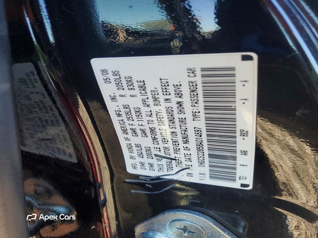Honda Accord 2008