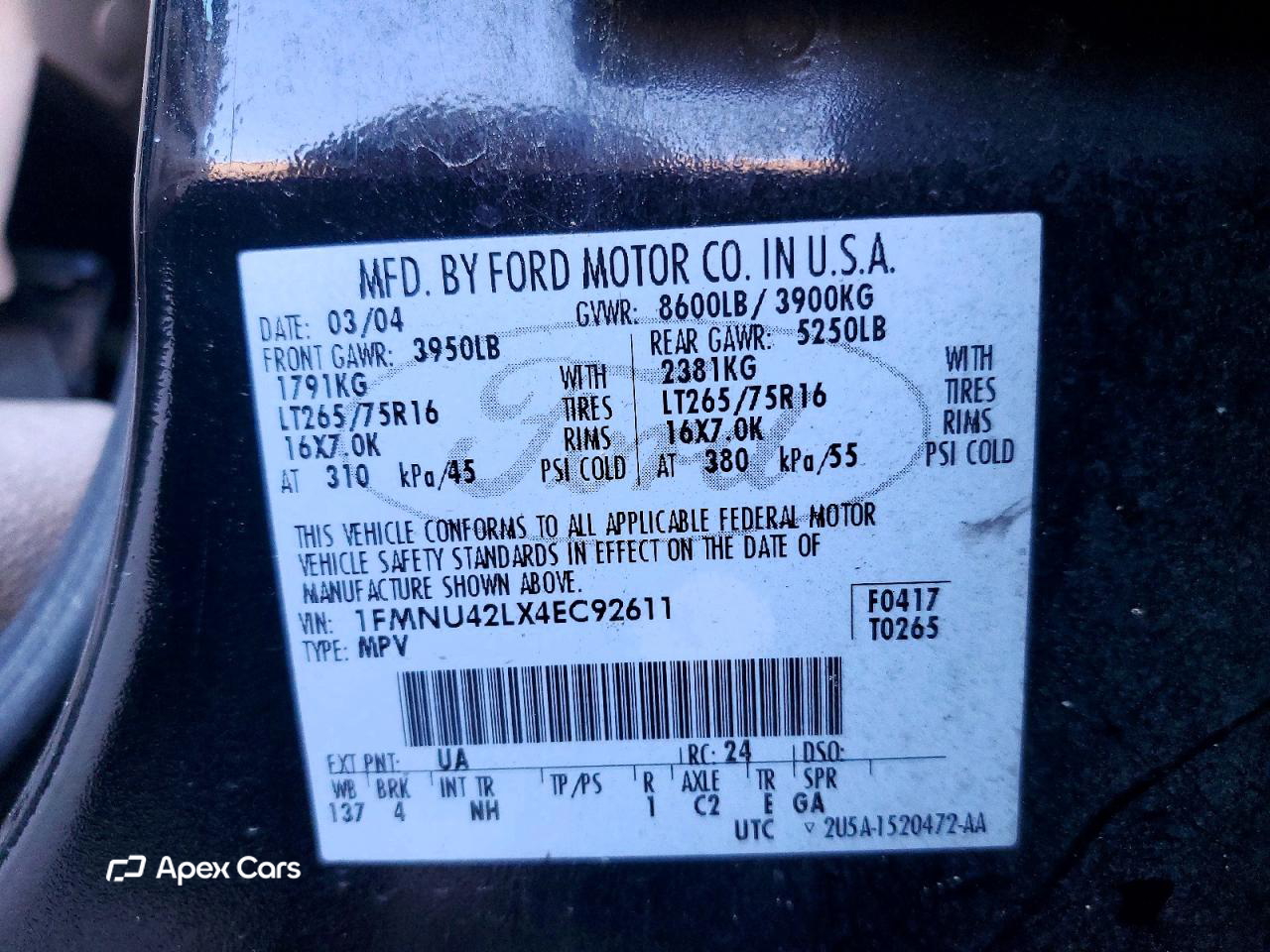 Ford Excursion 2004