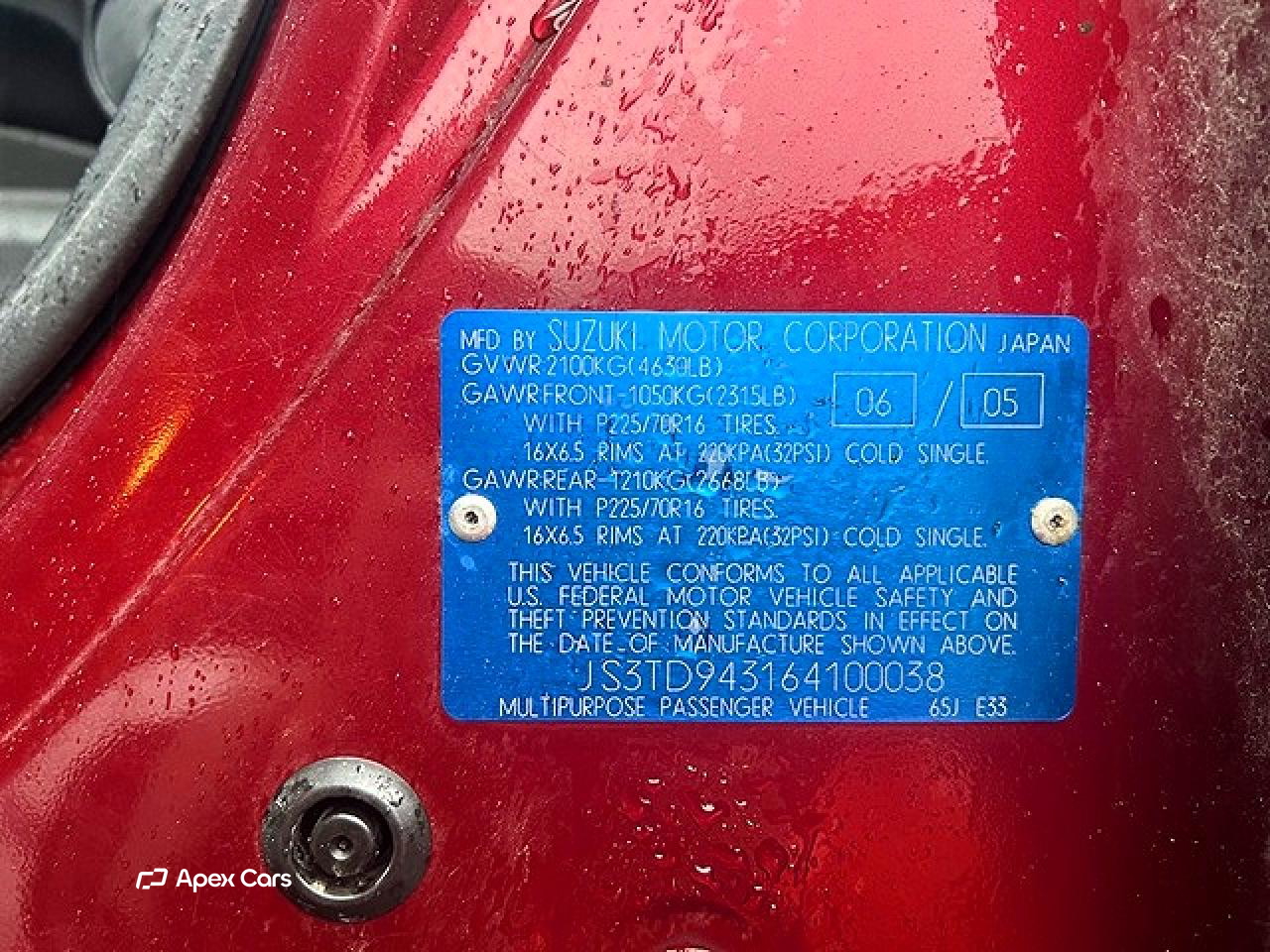 Suzuki Grand Vitara 2006