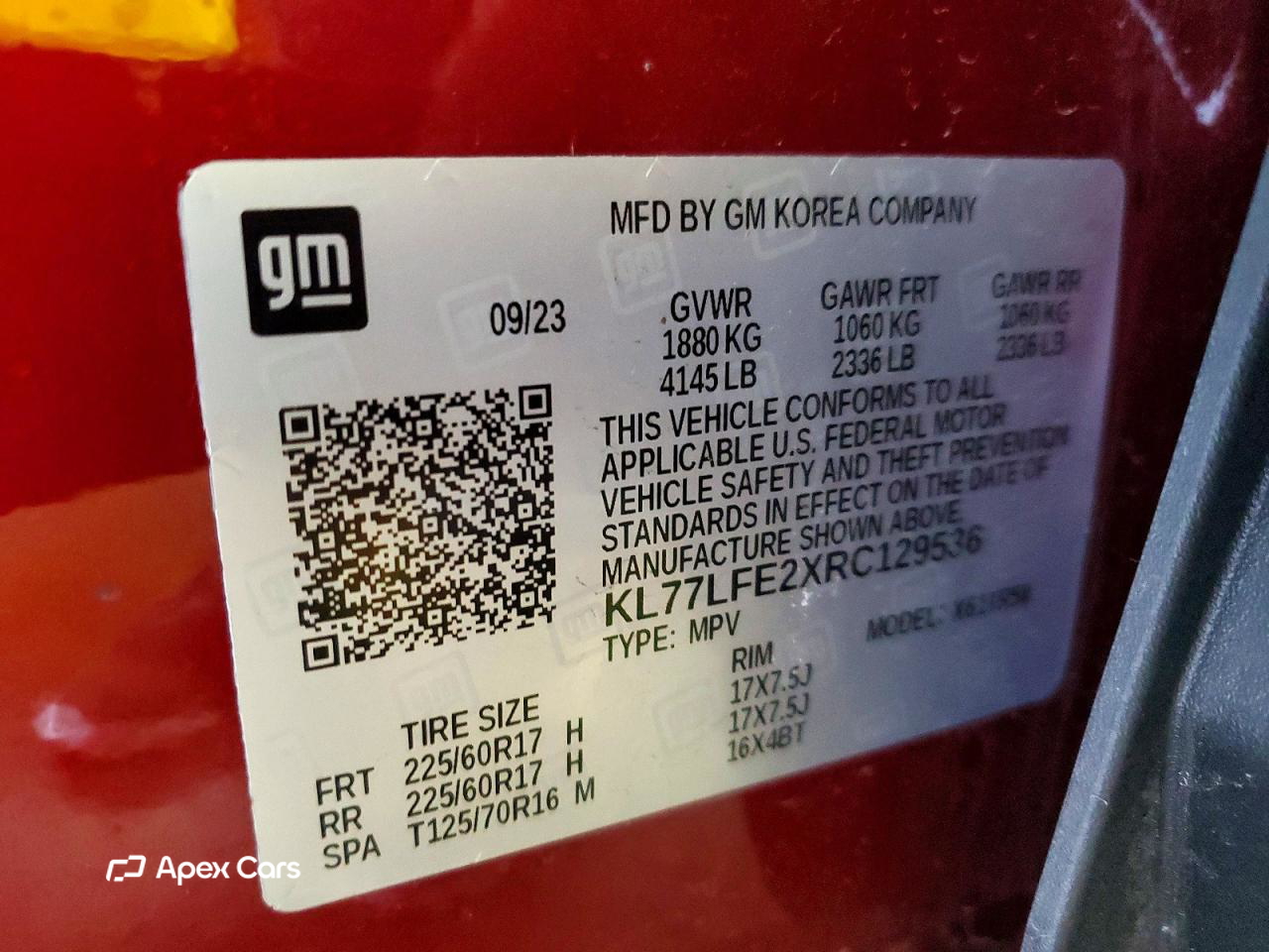 Chevrolet Trax 2024