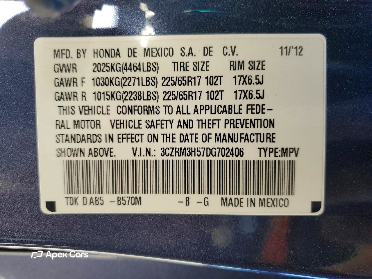 Honda CR-V 2013