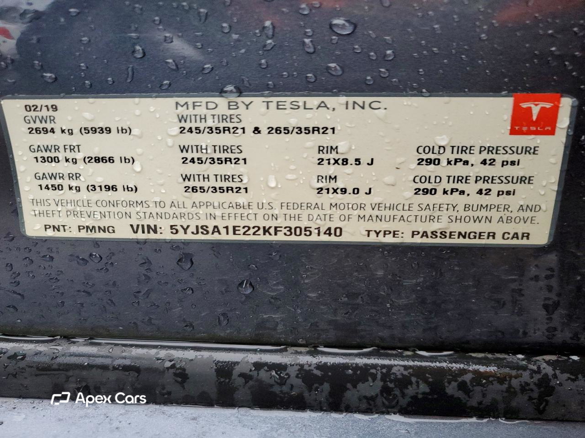 Tesla Model S 2019