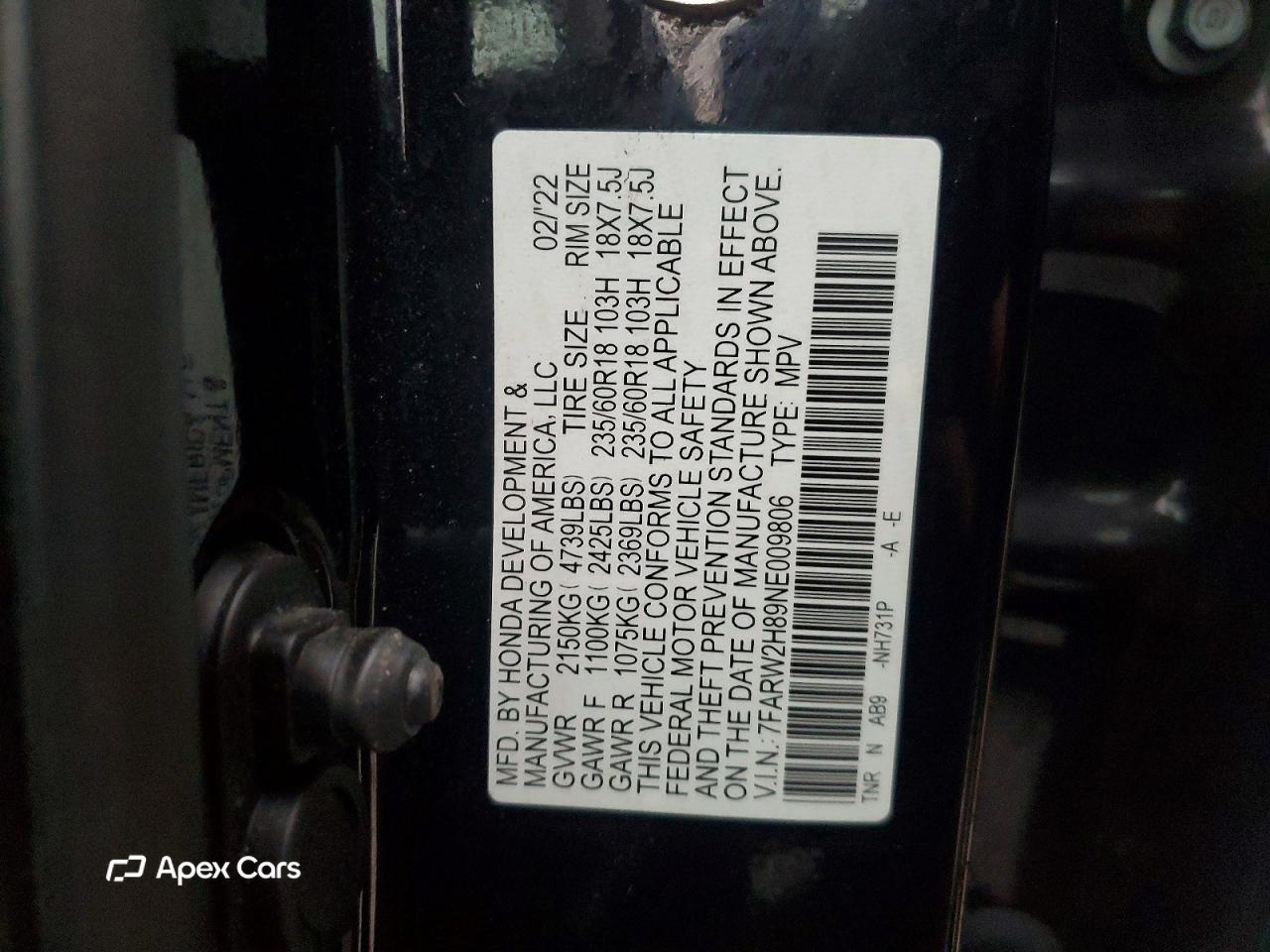 Honda CR-V 2022