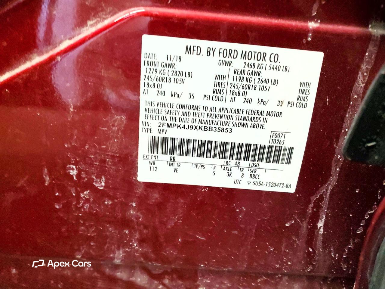 Ford Edge 2019