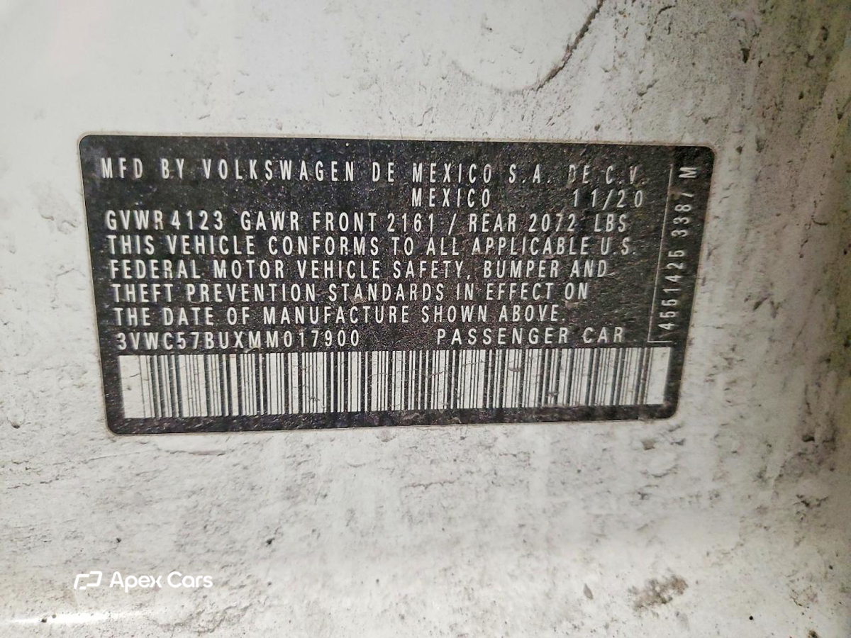 Volkswagen Jetta 2021