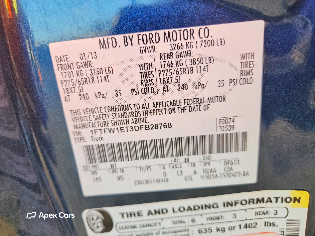 Ford F-150 2013
