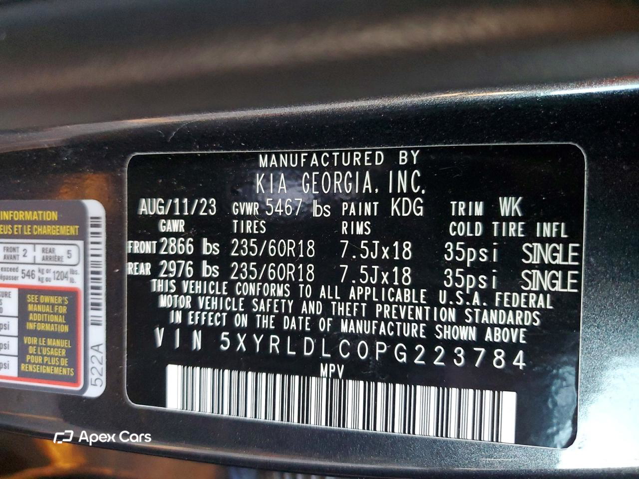 Kia Sorento 2023
